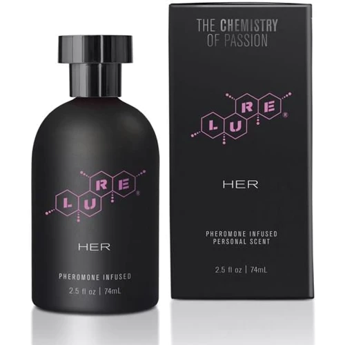 Духи з феромонами для жінок Lure Black Label For Her, 74 ml