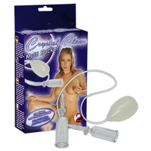 Вакуумні стимулятори для сосків Orion Crystal Clear Multi Sucker: Для кого Унисекс