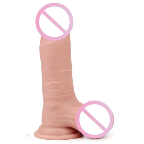 Фаллоимитатор LoveToy Sliding-Skin Dong Flesh 7.8"
