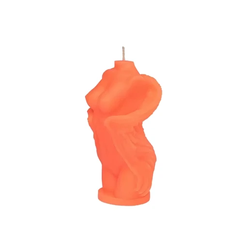 Свеча LOVE FLAME - Angel Woman Orange Fluor, CPS08-ORANGE: Цвет оранжевый