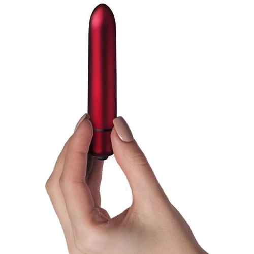 Вибратор Rocks Off RO-90mm 10 Speed Scarlet Velvet: Тип управления Кнопочное