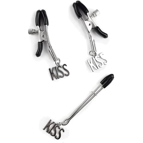 Зажимы для сосков и клитора Art of Sex Nipple and clit clamps Kiss