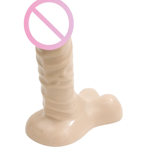 Фаллоимитатор с мошонкой Ballsy Super Cock 6, 13.2x3.5 см