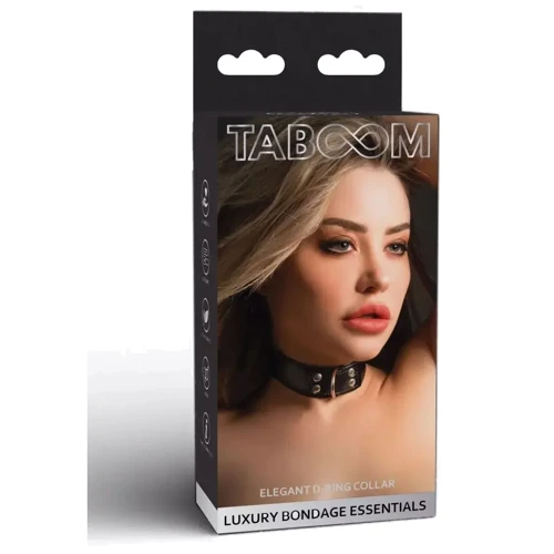 Сексуальный ошейник Taboom Elegant D-Ring Collar: Производитель Taboom