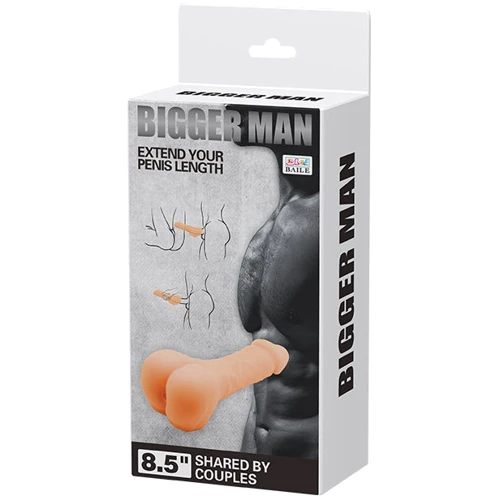 Насадка-мастурбатор LYBAILE Bigger Man Penis Sleeve 8.5": Для кого Для мужчин