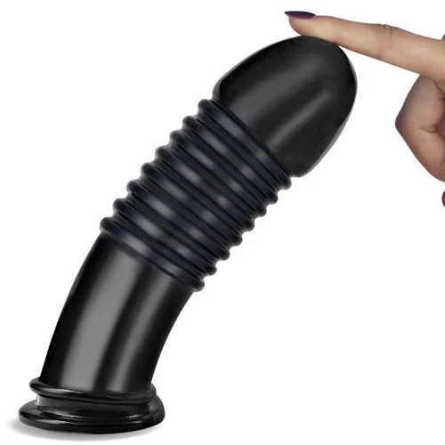 Анальный плаг LOVETOY 8" King-Sized Anal: Материал ПВХ