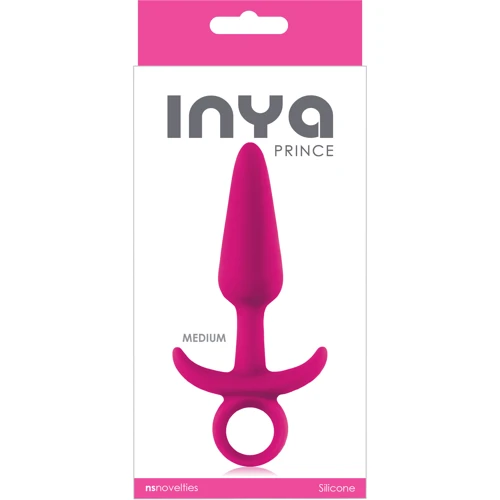 Средняя анальная пробка NS Novelties Prince Medium, 12,7х2,5 см, розовый: Для кого Унисекс