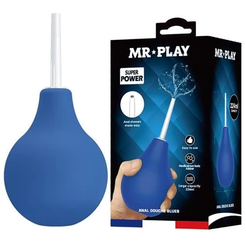 Интимный душ LYBAILE MR Play Anal Douche BLUEB Blue: Для кого Унисекс
