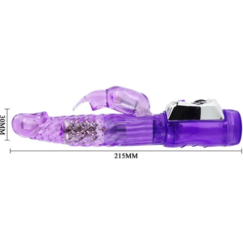 Вибратор LYBAILE Persian Elite Rotating Vibrator Purple: Назначение Вагинальные