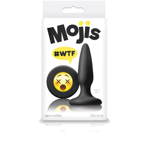 NSNovelties Mojis Plug #WTF пробка анальная 7x2 см, черный: Для кого Унисекс