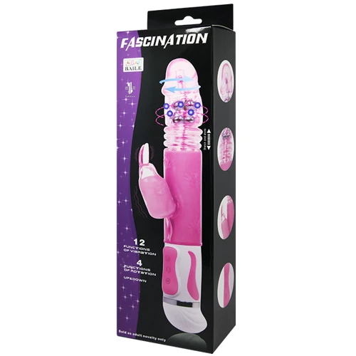 Вибратор LYBAILE Fascination Vibrating & Rotating: Тип и форма Кролик