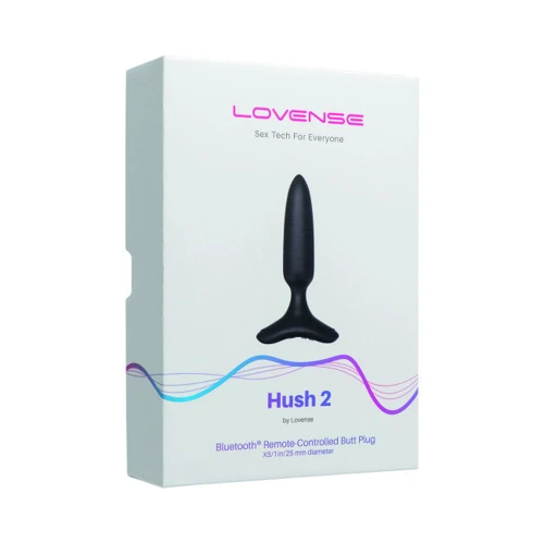 Анальная смарт-вибропробка Lovense Hush 2, размер XS фото 9