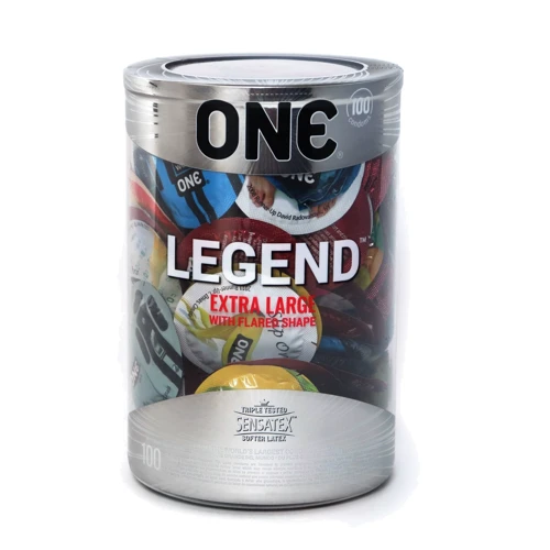 Набір презервативів ONE Legend Extra Large 100 шт.