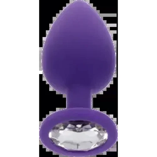 Анальний затор Toy Joy Medium Diamond Booty Jewel (фіолетовий): Для кого Унисекс