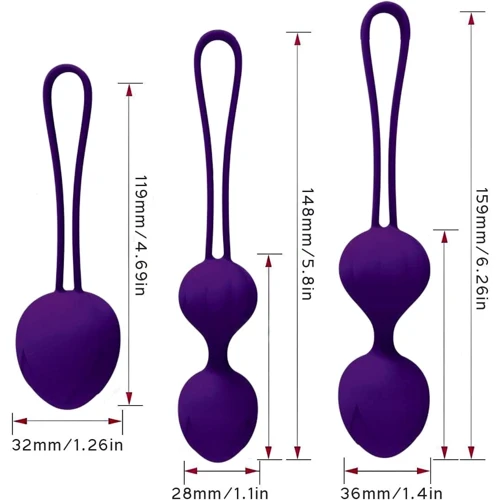 Вагинальные шарики Hulamy Kegel Balls фото 9