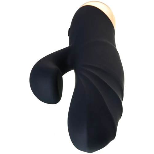 Вибратор Toyfa Waname D-Splash Gulf Вlack: Диаметр, см 3.5
