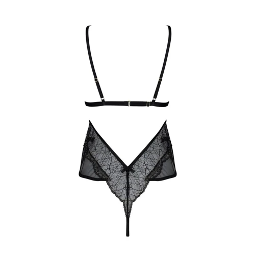 Боди Passion AMBERLY BODY black XXL/XXXL: Применение На тело