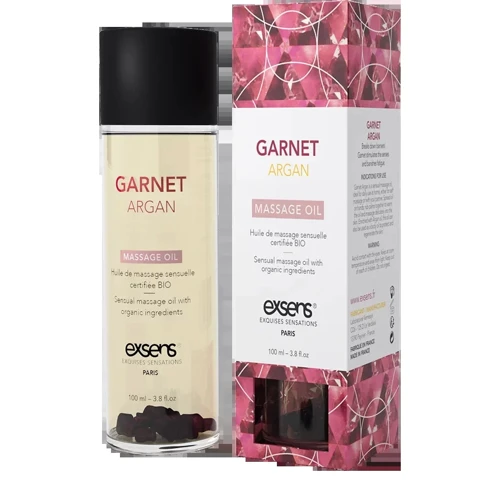 Розпродаж! Масажне масло EXSENS Garnet Argan (чуттєве з гранатом) 100мл (термін придатні. 09.2020)