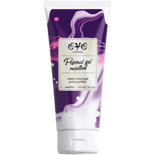 Вагинальный гель на водной основе с пролонгирующим эффектом OYO Personal Gel Menthol, 50 мл