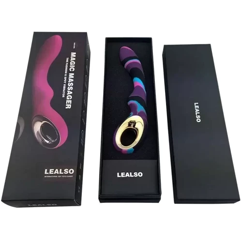 Вибратор Lealso - Rainbow Magic Purple&Black: Для кого Унисекс