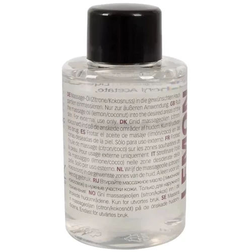 Массажное масло Just Play Lemon Coco, 50 ml: Тип Масло