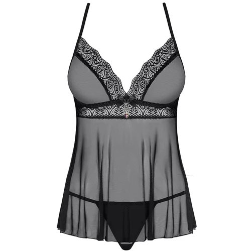 Комплект Obsessive 864-BAB-1 babydoll, S / M фото 3