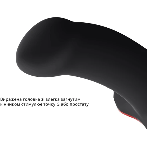 Фаллоимитатор Fun Factory AMOR Black: Мошонка Нет