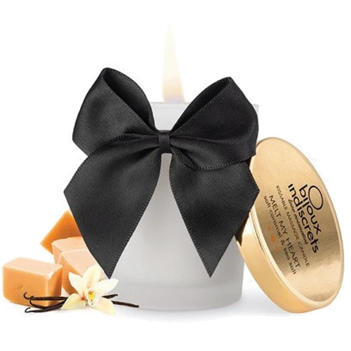 Масажна свічка Bijoux Cosmetiques Melt My Heart солона карамель, 70 г.
