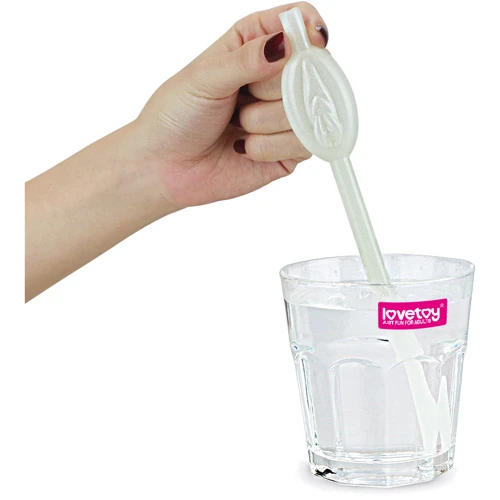 Трубочки LoveToy Glow in the Dark Pussy Straws, 9 шт фото 3