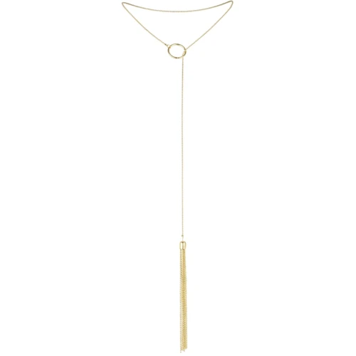 Ланцюжок для тіла Bijoux Indiscrets Magnifique Tickler Pendant Chain — Gold: Для кого Для женщин