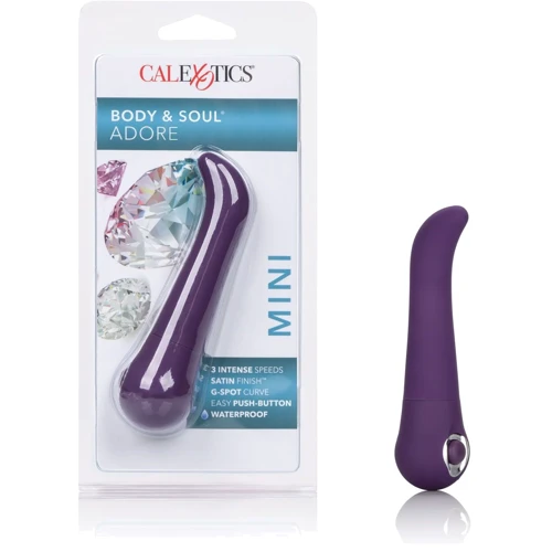 Вибратор Body&soul Adore 8,25 х 2,5 см, фиолетовый: Для кого Для женщин