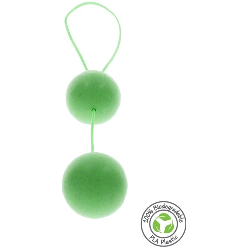Вагінальні кульки Fuck Green Sphere Balls Green: Наявність вібрації  Нет