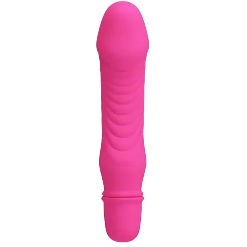 Вибратор Pretty Love Stev Vibrator Pink: Длина, см 13.5