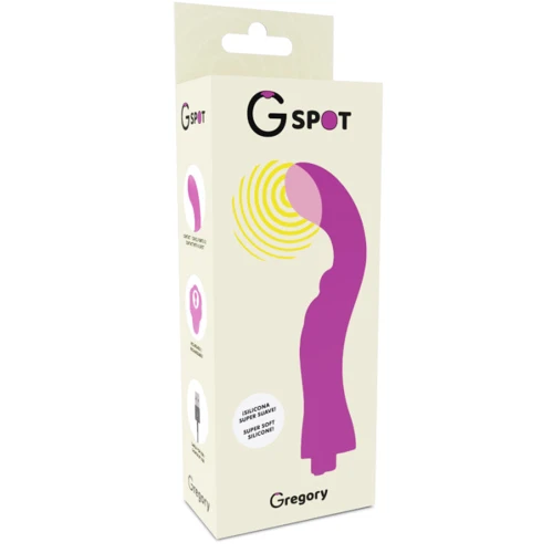 Вибратор для зоны G G-Spot GREGORY (фиолетовый): Назначение Для точки ДЖИ