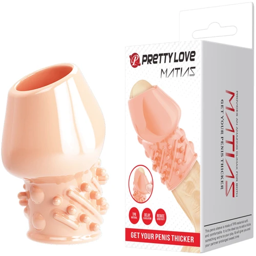 Насадка на член LYBAILE Pretty Love Matias Penis Thicker Flesh: Для кого Для мужчин