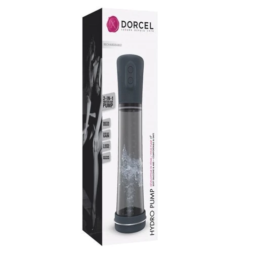Автоматическая гидропомпа 2-в-1 Dorcel HYDRO PUMP: Материал Силикон, Пластик