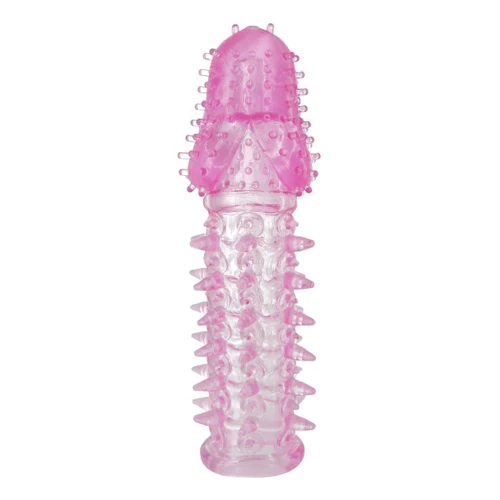 Насадка на пенис Textured Penis Extender and Vibe Sleeve