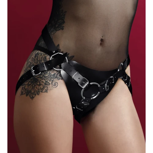 Трусики для страпона Feral Feelings Strap-on Harness Black фото 1