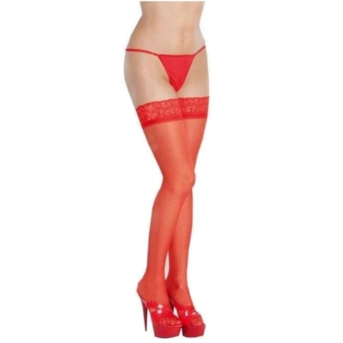Чулки SoftLine Stockings Red, 3 (5514)
