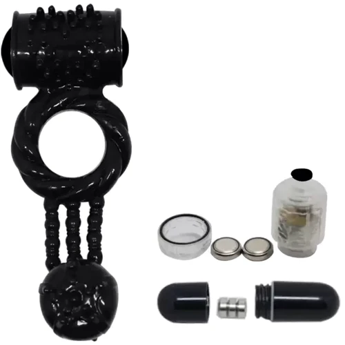 Эрекционное вибро кольцо с стимулятором клитора BAILE Sweet Vibration Ring, BI-014080-1 фото 8