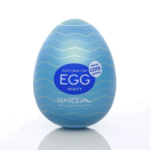 Мастурбатор-яєчко Tenga Egg Cool White OS