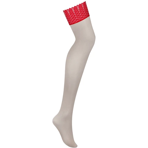 Чулки Obsessive Ingridia stockings XL/2XL: Применение На ноги