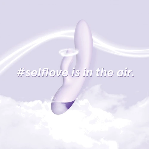 Гибкий вибратор-кролик So Divine SELF-PLEASURE: Длина, см 22