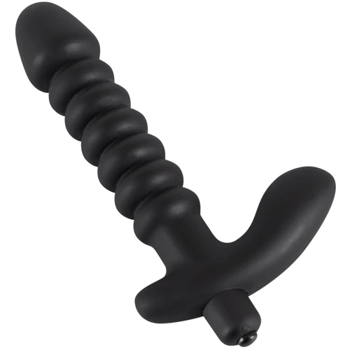 Анальный вибратор Orion Black Velvets Vibrating Medium: Тип и форма Вибромассажер
