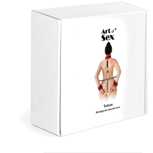 Розпірка для шиї та рук Art of Sex Bondage Set - Torture фото 3
