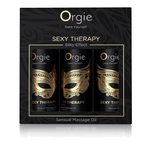 Набір масажних олій Orgie – Sexy Therapy Mini Size Collection (3х30 мл): Тип Масло
