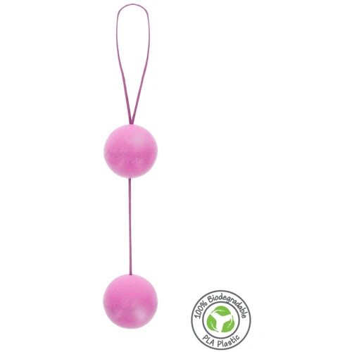 Вагінальні кульки Fuck Green Sphere Balls Pink: Кількість кульок 2