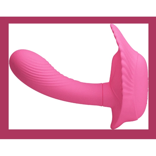 Вибробабочка с стимулятором клитора PRETTY LOVE - Powerful Shell Stimulator , BI-014368W-3: Для кого Для женщин