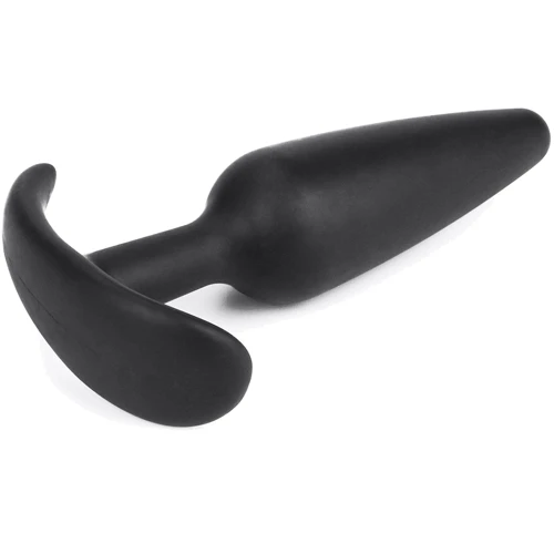 Анальна пробка LoveToy Lure Me Butt Plug Slim S Black: Материал Силикон