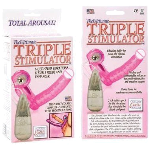 Насадка для двойного проникновения Ultimate Triple, 13x3 см